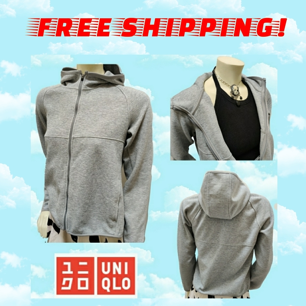 Uniqlo Dry Front Zip Hoodie